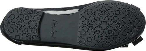 Vista 5 de Swea Pea & Lilli Pisos para niñas con lazo de perlas Charol negro