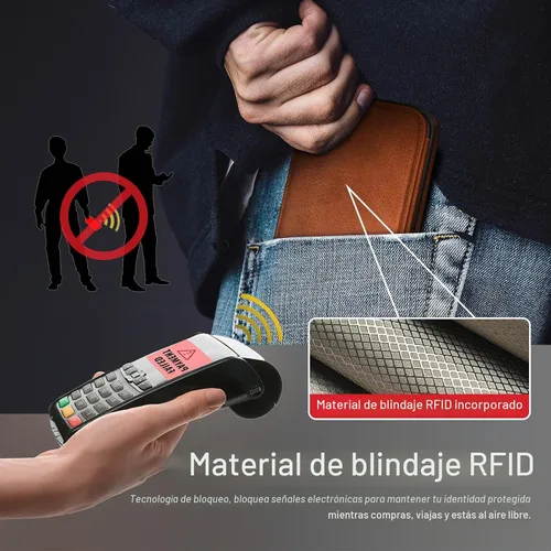 Vista 4 de DJDUCK Funda diseñada para iPhone 13 con tarjetero y cierre magnético, protección de cuero con bloqueo RFID, a prueba de golpes, para mujeres