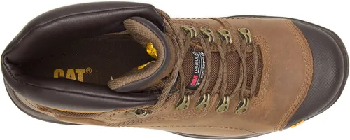 Vista 5 de CAT Botas de trabajo impermeables con punta de acero Diagnostic para hombre