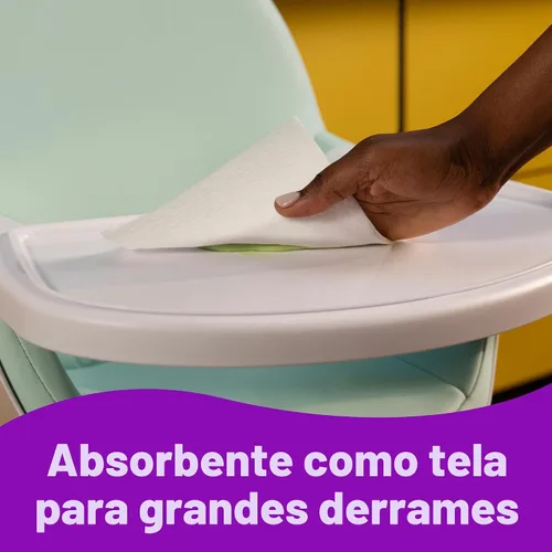 Vista 7 de Viva Signature - Toallas de papel de tela, 3 rollos dobles, 86 hojas por rollo