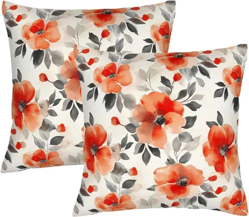 Vista 13 de Fundas de Almohada Decorativas de Rayas Blancas y Negras 18x18 pulgadas, Juego de 2, Patrón Moderno de Lino Arte Abstracto Estilo Boho, Fundas