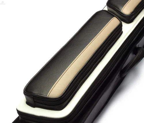Vista 3 de LUCASI Pro Series Pool Cue Case - Holds 4 Butts, 8 shafts, Jump Cue & More
