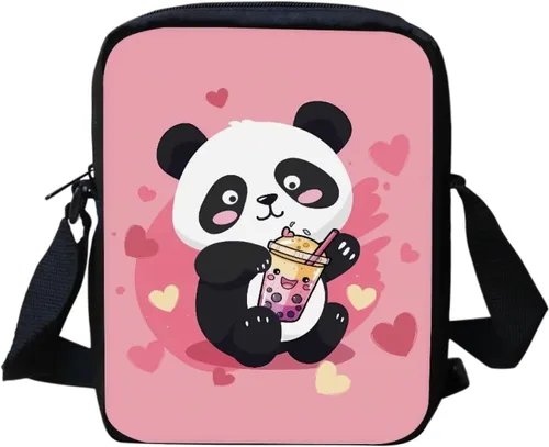 Vista 43 de HUGS IDEA Animales Cara Pequeña Crossbody Bolsos Bolso De Hombro Bandera estadounidense