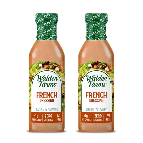 Vista 56 de Walden Farms Vinagreta balsámica de pera y blanca, sin calorías, sin gluten, baja en carbohidratos, apta para dieta cetogénica, vegana, sin azúcar