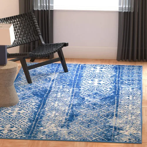 Vista 42 de SAFAVIEH Alfombra de área 8x10 - Colección Adirondack - Grande - Negro y plateado, diseño marroquí bohemio, no suelta pelusa y fácil de limpiar