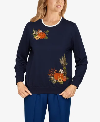 Vista 4 de Alfred Dunner Top de calabaza para mujer