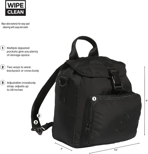 Vista 2 de adidas Originals Mini mochila Micro 3.0, Negro -, Mini mochila Micro 3.0