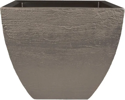 Vista 10 de Tusco Products MSQ16BK - Maceta cuadrada moderna para jardín, 16 pulgadas, color negro