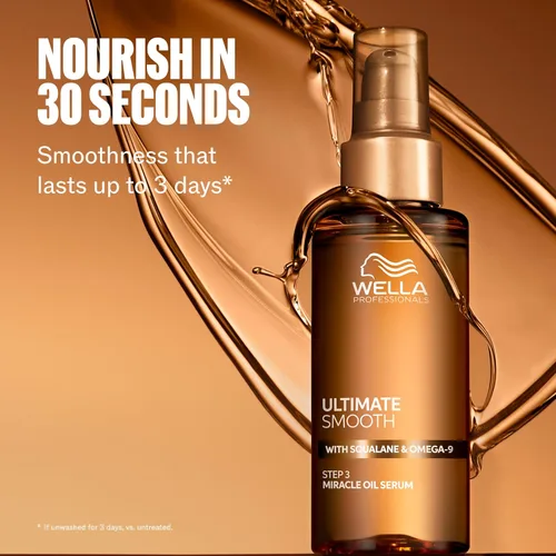 Vista 5 de Wella Professionals ULTIMATE SMOOTH Miracle Oil Serum & Kit