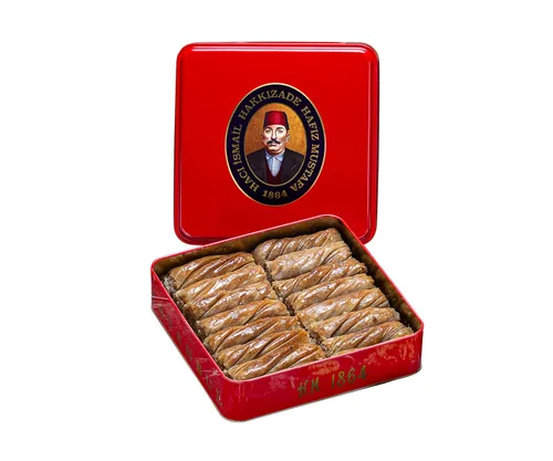 Vista 23 de Hafiz Mustafa 1864 Istanbul Baklava - Caja de pastelería - Bocadillos de postre de Baklava horneados hechos de hojas de masa filo fresca, pistacho