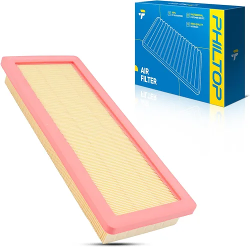 Vista 46 de PHILTOP CA9525 Engine Air Filter for Kia Sorento 2003-2009 Flexible Panel, Increased Acceleration, Engine Protection, Easy Install, No Tools