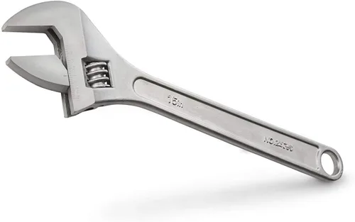 Vista 3 de Edward Tools Harden - Llave ajustable (6 pulgadas) – Acero forjado resistente – Mandíbulas fresadas de precisión para máxima potencia de agarre