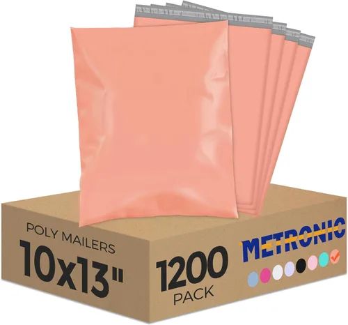 Vista 16 de Metronic 100 unidades de sobres de polietileno de 24 x 24 pulgadas, bolsas de envío grandes para ropa, bolsas de correo adhesivas fuertes