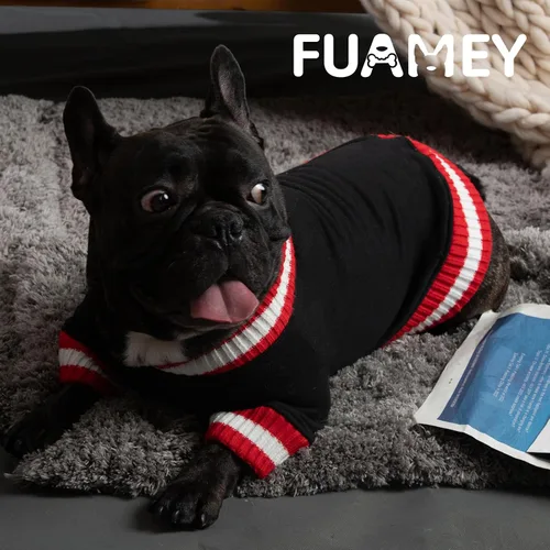 Vista 6 de FUAMEY Sudadera para Perro, Suéteres de Invierno para Perro, Ropa Cálida para Perro, Chaleco para Perro, Sudadera Gruesa para Cachorro, Suéter