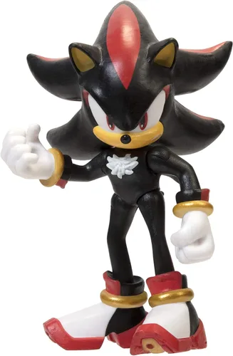 Vista 2 de Sonic The Hedgehog - Figura de acción de 2.5 pulgadas (6.35 cm aprox.) de Shadow, juguete coleccionable