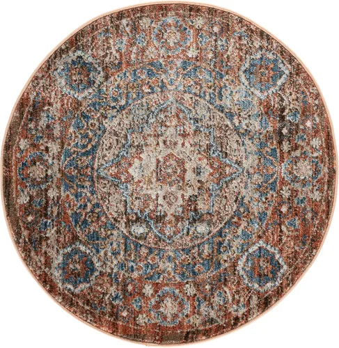 Vista 32 de SAFAVIEH Bijar Collection - Alfombra decorativa de 2 pies 3 pulgadas x 4 pies, marfil y óxido, diseño oriental envejecido, no desprende pelusa