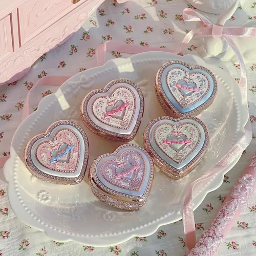 Vista 6 de Flower Knows Bunny Garden Embossed Satin Blush, Talc-Free, Soft Baby Pink 03 Tutú de ballet