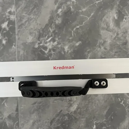 Vista 2 de Rampa para silla de ruedas de 2 pies, rampas portátiles para escalones con capacidad para hasta 600 libras, ligera con asa, rampas de aluminio