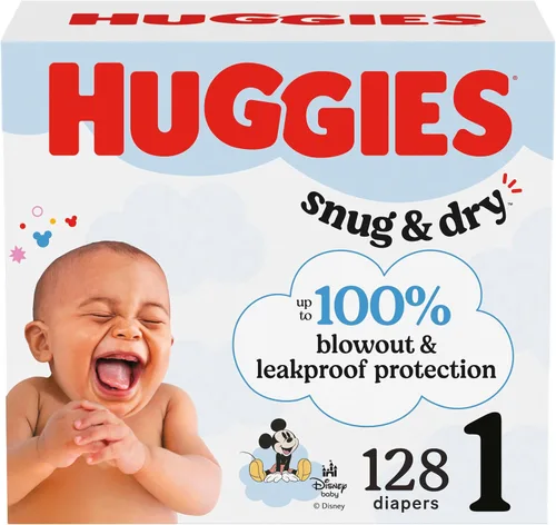 Vista 18 de Pañales Huggies Snug & Dry para bebé