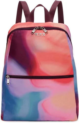 Vista 13 de TUMI Mochila Just in Case para mujer, Negro/Dorado, Tamaño único