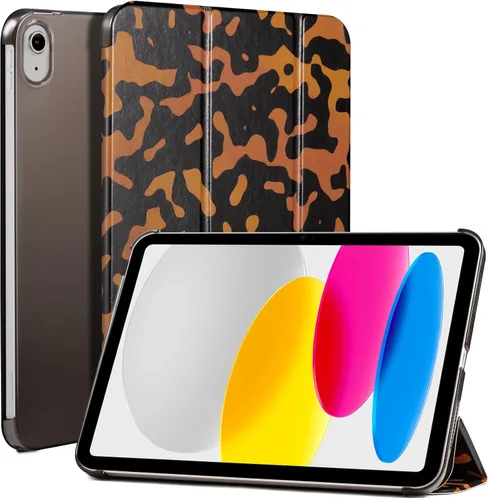Vista 33 de CoBak Funda para iPad (A16) 11ª generación de 11 pulgadas 2025, iPad de 10.9 pulgadas 2022, funda protectora delgada con carcasa trasera translúcida