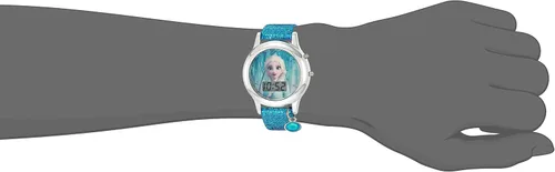 Vista 4 de Reloj Frozen de Disney Azul Patchwork Reloj de cuarzo