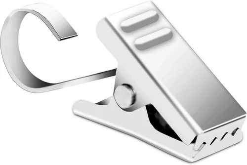 Vista 11 de BIHRTC Paquete de 25 mini clips para cortinas, ganchos para cortinas, clips para varillas, clips para luces, ganchos en S de acero inoxidable