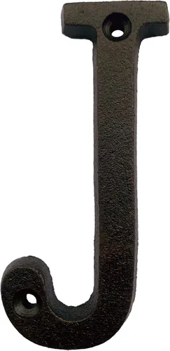 Vista 35 de BetLight Número de casa de hierro fundido de 5.5 pulgadas de alto, números de dirección de casa sólidos, elegante acabado marrón negro, fácil