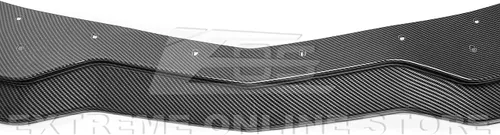 Vista 8 de Repuesto para Chevrolet Corvette C7 2014 Z06 Z07 Stage 2 Style Front Bumper Lower Lip Splitter (plástico ABS - fibra de carbono hidrosumergida)