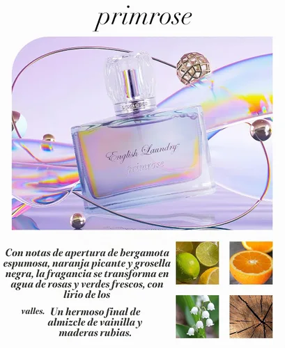 Vista 3 de Primrose by English Laundry Eau De Parfum en aerosol, 3.4 onzas líquidas para mujer