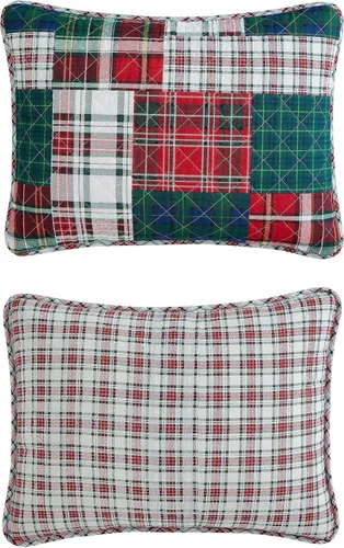 Vista 4 de Nautica - Juego de edredón individual, ropa de cama reversible de algodón con fundas a juego, juego de ropa de cama casual para todas las estaciones