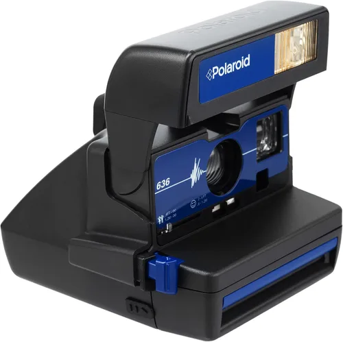 Vista 3 de Polaroid Cámara de película instantánea azul 636