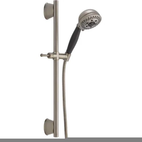 Vista 2 de DELTA FAUCET 51559-CZ, barra deslizante de bronce champán ducha de mano