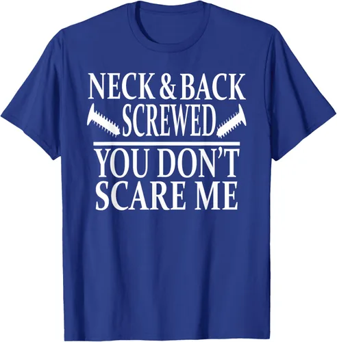 Vista 17 de Camiseta divertida para recuperación de cirugía de columna vertebral y cuello y espalda, Negro