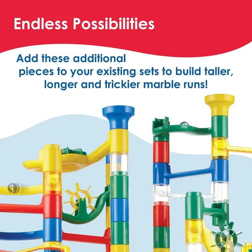 Vista 3 de MindWare Juego de complementos Marble Run Regular
