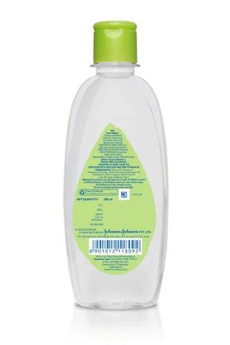 Vista 2 de Johnson's - Aceite para el cabello del bebé (6.8 fl oz) transparente