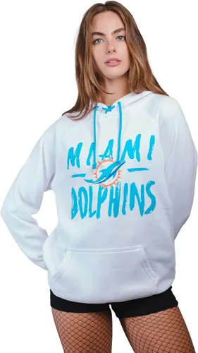 Vista 30 de Ultra Game Sudadera con capucha oficial de la NFL con cuello de lazo súper suave para mujer