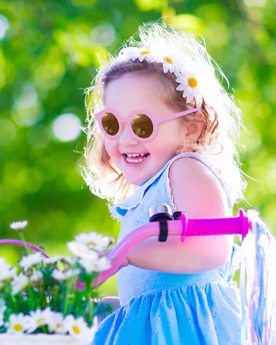 Vista 5 de Flutesan 24 pares de lentes de sol redondos para niños, lindos lentes de sol circulares retro para niños y niñas, niños pequeños al aire libre UV