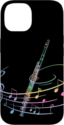 Vista 4 de Classical Music For Flutist Orchestra Flute Case for iPhone 16