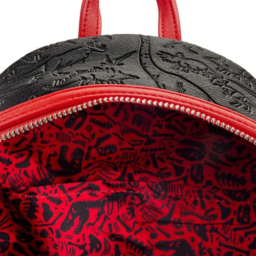 Vista 5 de Loungefly Universal Jurassic Park Logo Mini Mochila, Multi, Jpbk0004