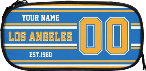 Vista 19 de Estuche de lápices personalizado Arizona con número de nombre, caja de lápices personalizada estilo fútbol, estuche de bolígrafo personalizado