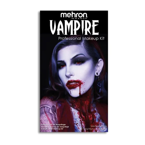 Vista 16 de Mehron - Kit de maquillaje premium de personaje (gorra calva) All-Inclusive Kit for Halloween & Cosplay. Comes with Makeup, Tools, & Instructions.