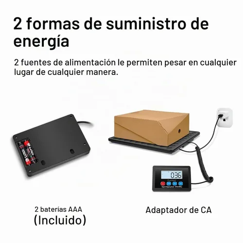 Vista 5 de Fuzion Balanza de Envío, Balanza Digital Postal de Alta Precisión de 440LB x 10g, Plataforma de Aleación de Acero Duradera, Balanza de Alta