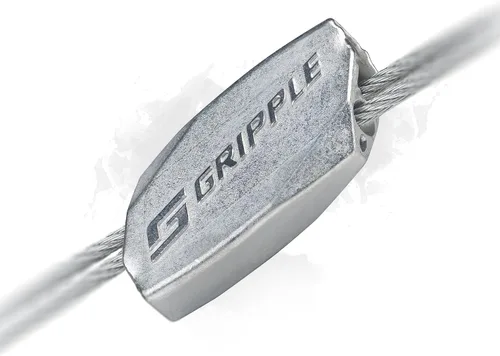 Vista 3 de Gripple - Perchas de bucle estándar Nº 1 Cable de suspensión estándar Percha con cierre para suspensión rápida Carga de trabajo segura de 25