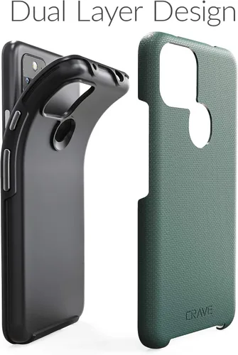 Vista 5 de Crave Dual Guard Pixel 4a 5 - Funda para celular de doble protección para Google Pixel 4a 5G