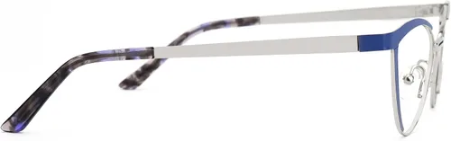 Vista 4 de Zeelool Gafas de bloqueo de luz azul ojo de gato de metal para mujer Sydney FM0125