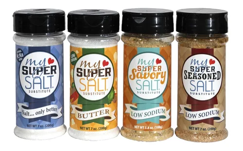 Vista 7 de My SUPER SALT® Butter - Sustituto funcional de sal saborizada con mantequilla, 85% menos de sodio, nutrición inteligente + sabor a comida