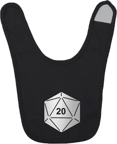 Vista 25 de Dungeon Crawler with Dice - Gaming Baby Onesie - Hat - Blanket - Bib Package Combinations