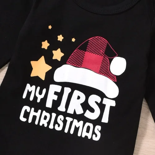 Vista 5 de Aalizzwell Traje de Navidad para bebés recién nacidos