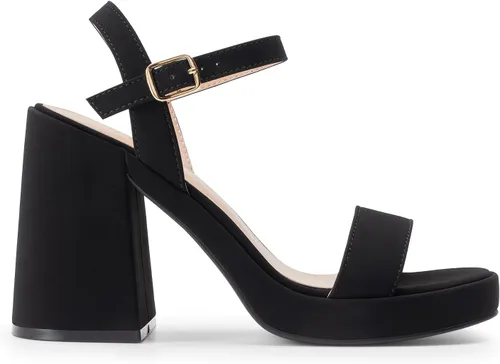 Vista 3 de DREAM PAIRS Sandalias de tacón para mujer con plataforma gruesa